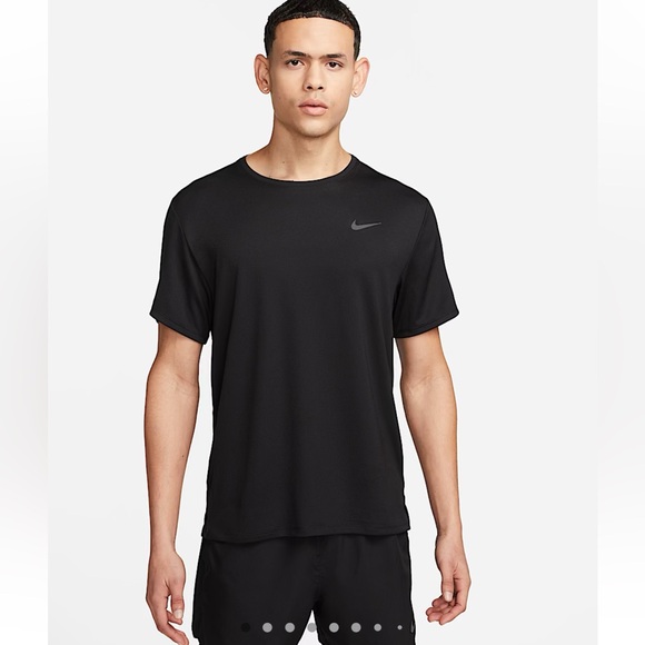 Nike Running Men's Black T-Shirt/L/ - Picture 1 of 5